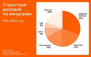 Naumen в топ-5 лидеров российского рынка облачных контакт-центров (CCaaS)